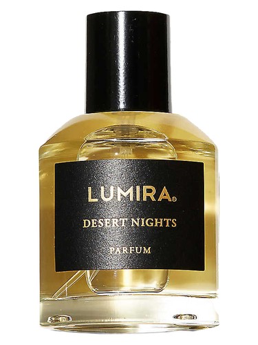 Frasco de Desert Nights Parfum, de Lumira