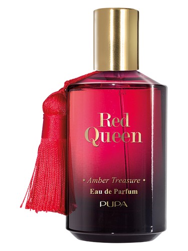 Frasco de Red Queen Amber Treasure, de Pupa