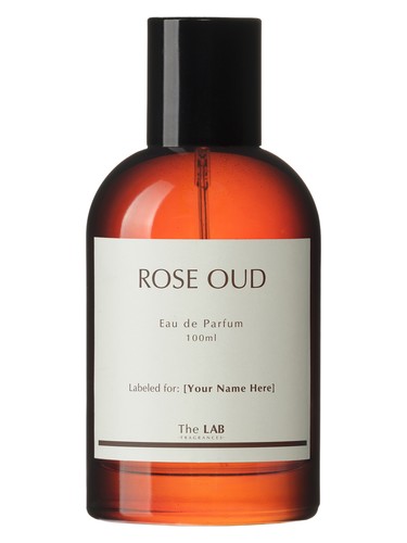 Frasco de Rose Oud, de The Lab Fragrances