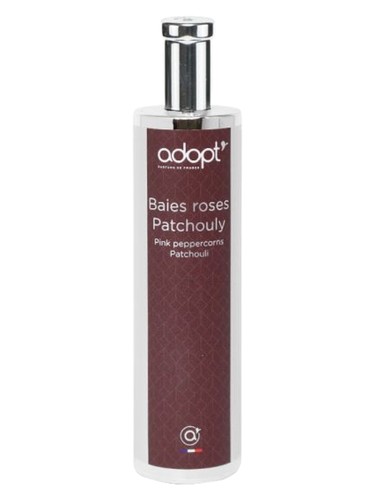 Frasco de Baies Roses Patchouly, de Adopt Parfums