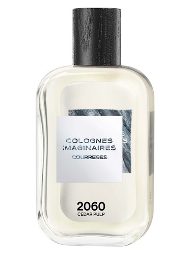 Frasco de 2060 Cedar Pulp, de Courrèges