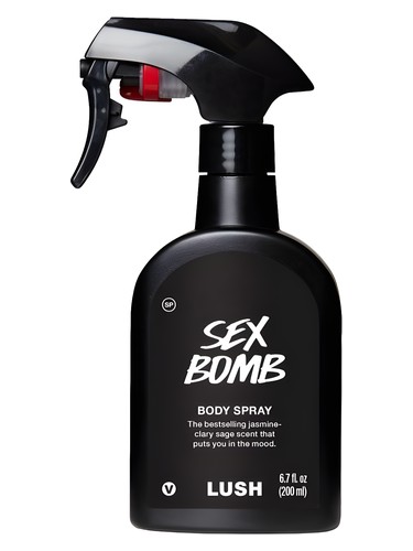 Frasco de Sex Bomb, de Lush