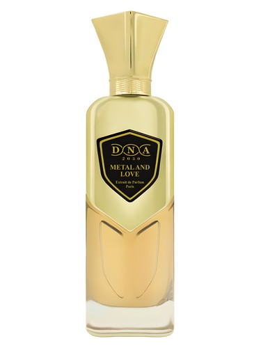 Frasco de Metal and Love, de Sir Parfumer DNA 2030