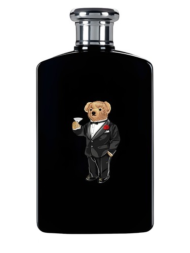 Frasco de Holiday Bear Edition Polo Black, de Ralph Lauren