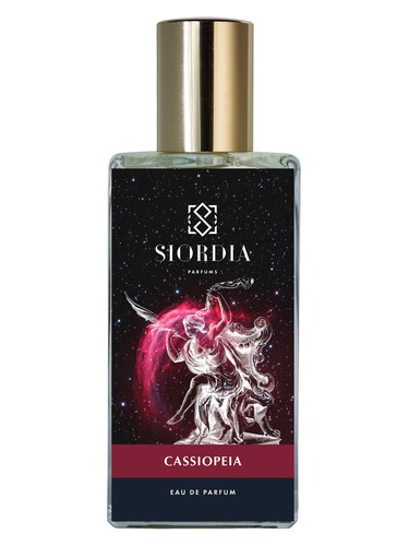 Frasco de Cassiopeia, de Siordia Parfums