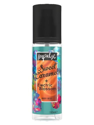 Frasco de Impulse Sweet Caramel + Electric Blossom, de Impulse