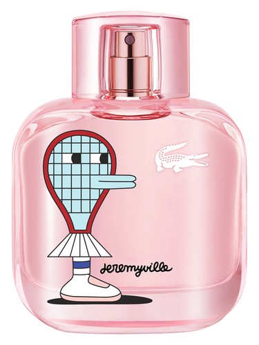 Frasco de Eau de Lacoste L.12.12 Sparkling Collector Edition Pour Femme x Jeremyville — Lacoste Fragrances