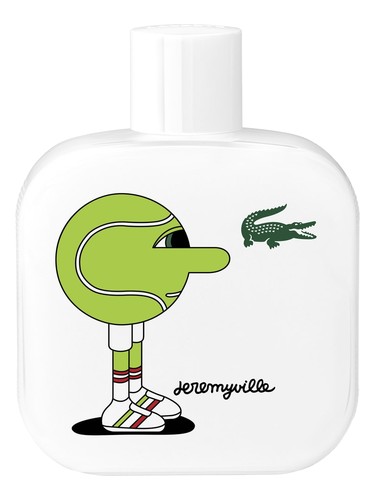 Frasco de Eau de Lacoste L.12.12 Blanc Pure Collector Edition Pour Homme x Jeremyville — Lacoste Fragrances