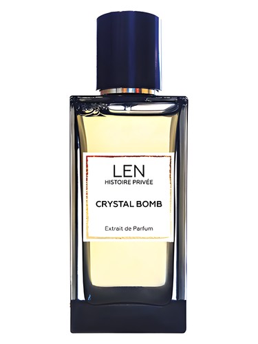 Frasco de Crystal Bomb, de LEN Fragrances
