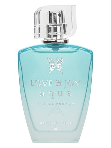 Frasco de Love & Joy Aqua, de All Good Scents