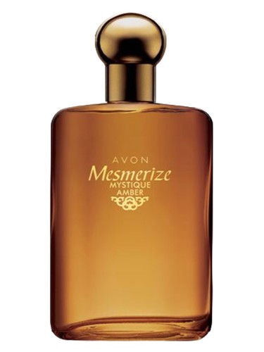 Frasco de Mesmerize Mystique Amber, de Avon