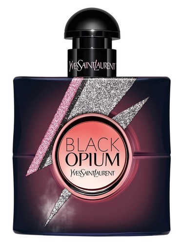 Frasco de Black Opium Storm Illusion, de Yves Saint Laurent