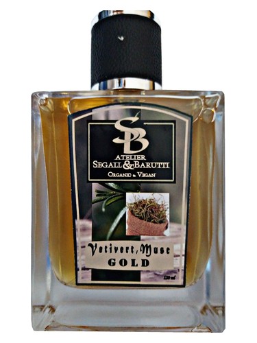 Frasco de Vetiver Musc Gold — Atelier Segall & Barutti