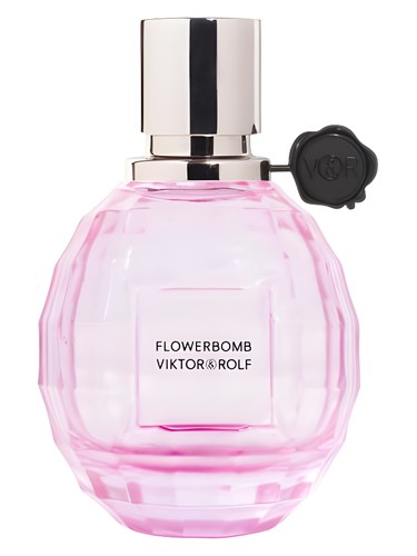 Frasco de Flowerbomb La Vie En Rose, de Viktor&Rolf