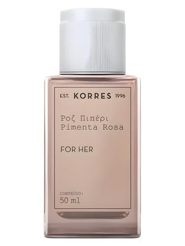 Frasco de Pimenta Rosa, de Korres