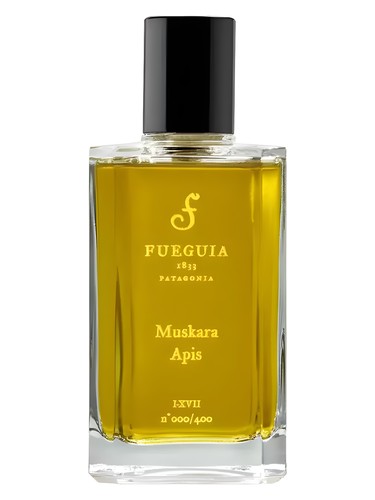 Frasco de Muskara Apis — Fueguia 1833