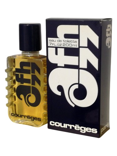 Frasco de FH 77, de Courrèges