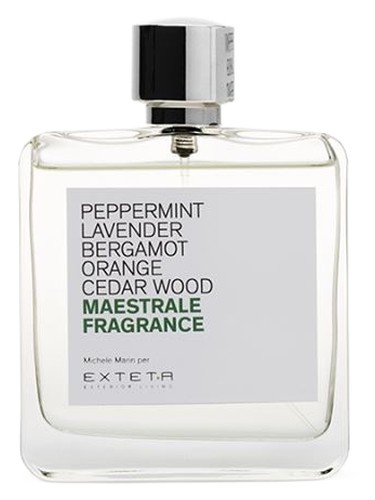 Frasco de Maestrale Fragrance, de Exteta