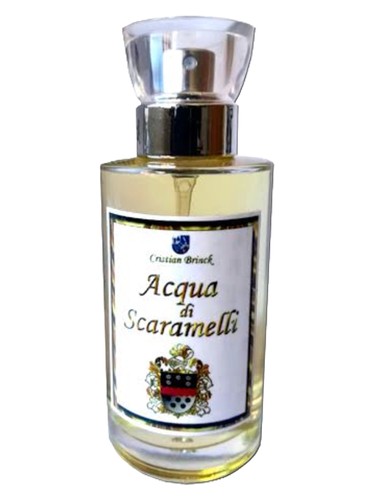 Frasco de Acqua Di Scaramelli, de Cristian Brinck