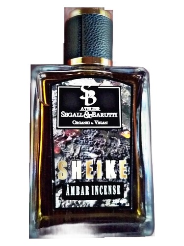 Frasco de Sheik Âmbar Incense, de Atelier Segall & Barutti