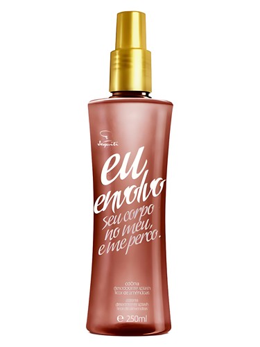 Frasco de Eu Envolvo Licor de Amêndoas, de Jequiti