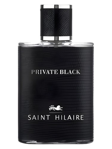 Frasco de Private Black, de Saint Hilaire