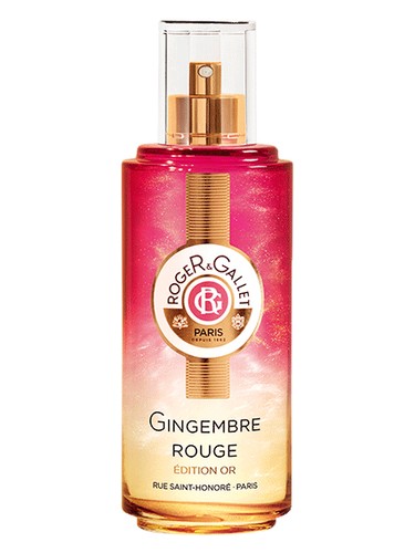 Frasco de Gingembre Rouge Edition Or, de Roger & Gallet