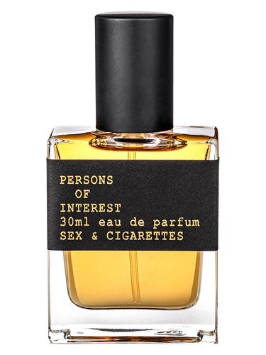 Frasco de Sex & Cigarettes, de Persons Of Interest