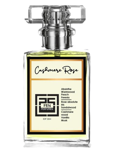 Frasco de Cashmere Rose, de FEN Perfumes