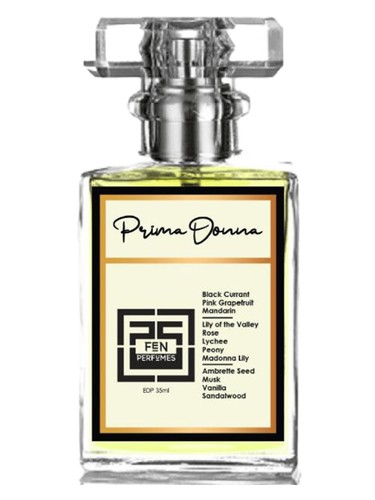 Frasco de Prima Donna, de FEN Perfumes