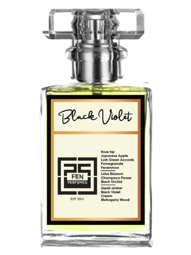 Frasco de Black Violet, de FEN Perfumes