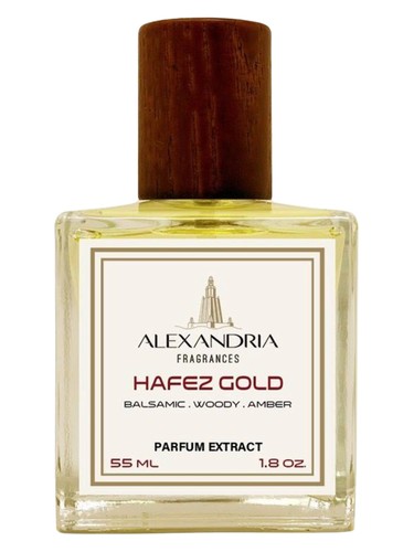 Frasco de Hafez Gold, de Alexandria Fragrances