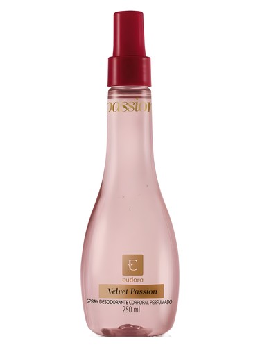 Frasco de Velvet Passion, de Eudora