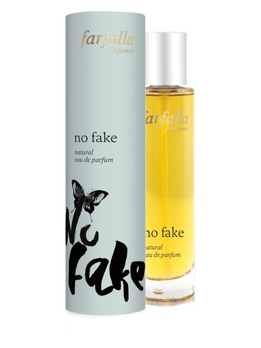 Frasco de No Fake, de Farfalla