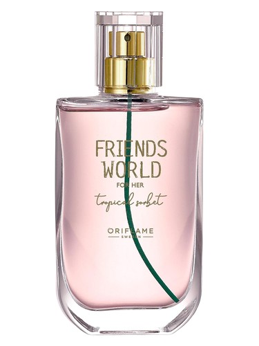 Frasco de Friends World for Her Tropical Sorbet, de Oriflame