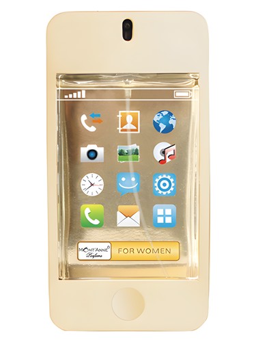 Frasco de My Phone Gold Luxe, de Mont’Anne Parfums