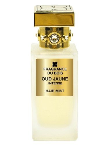 Frasco de Oud Jaune Intense Hair Mist, de Fragrance Du Bois