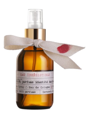 Frasco de Eau Irrésistible, de Eaux Parfums