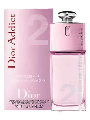Frasco de Dior Addict 2 Sparkle in Pink, de Dior