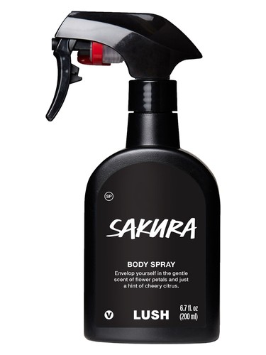 Frasco de Sakura, de Lush