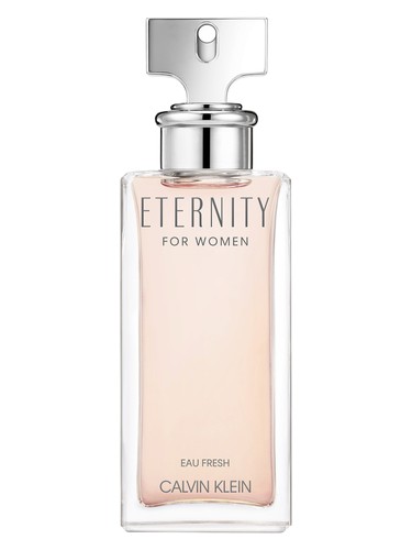 Frasco de Eternity Eau Fresh For Women, de Calvin Klein