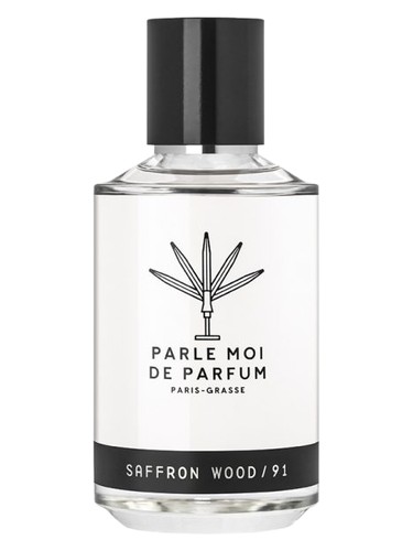 Frasco de Saffron Wood 91, de Parle Moi de Parfum
