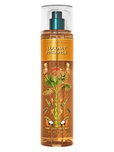 Frasco de Coconut Pineapple — Bath & Body Works