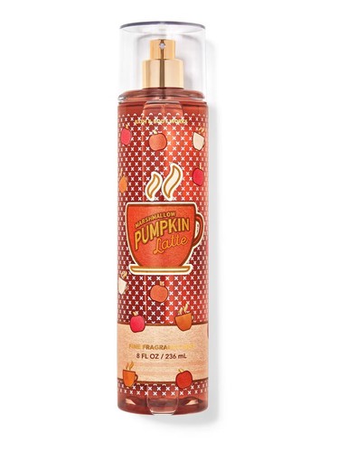 Frasco de Marshmallow Pumpkin Latte — Bath & Body Works