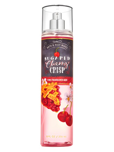 Frasco de Sugared Cherry Crisp, de Bath & Body Works