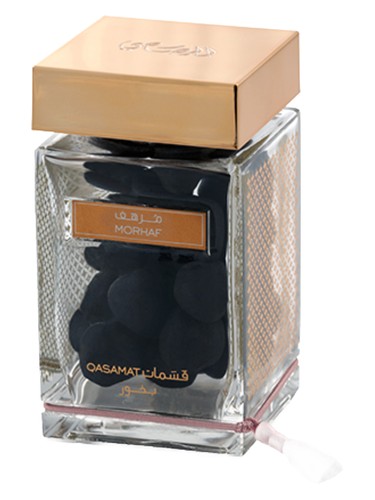 Frasco de Qasamat Mohraf Oud Moattar, de Rasasi