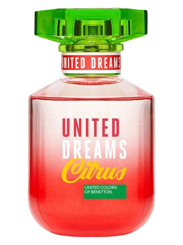 Frasco de United Dreams Citrus, de Benetton
