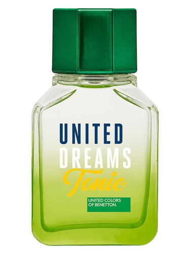 Frasco de United Dreams Tonic, de Benetton