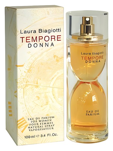 Frasco de Tempore Donna, de Laura Biagiotti