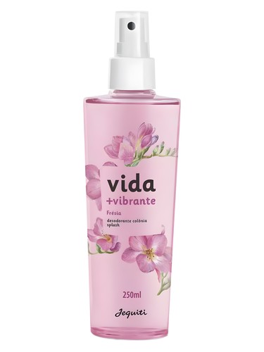 Frasco de Vida + Vibrante Frésia, de Jequiti